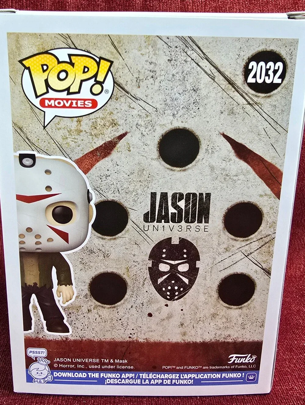 Funko Pop! Vinyl: Jason # 2032 (Nib) With Pop Protector - Picture 7 of 7